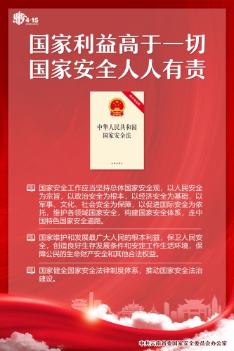 "4·15全民国家安全教育日"普法宣传