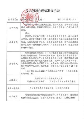 X2YN202104290082办理情况公示表