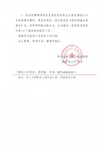 关于老螺蛳湾项目类如西山区化解不动产历史遗留问题的攻坚工作的回复_页面_5