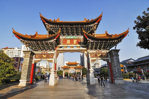 金碧-金马碧鸡坊-段兆顺 摄