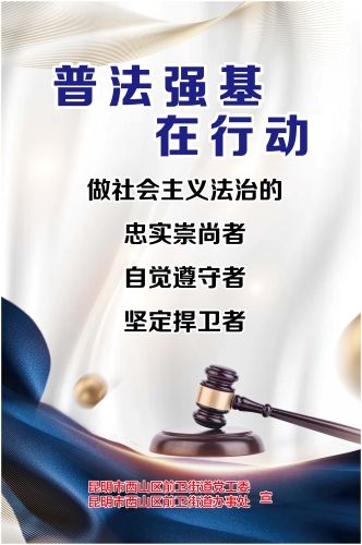 前卫街道普法海报_画板 1