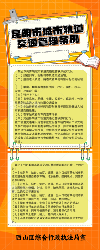 昆明市城市轨道交通管理条例