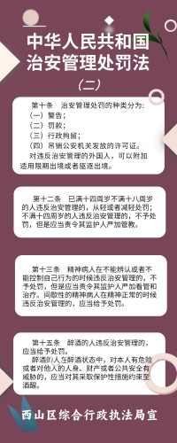 中华人民共和国治安管理处罚法（二）